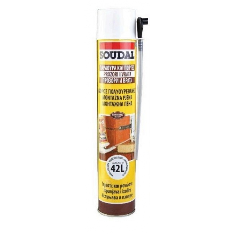 55720144 ΑΦΡΟΣ ΠΟΛΥΟΥΡΕΘΑΝΗΣ 1K 750ml SOUDAFOAM ( ΧΕΙΡΟΣ), SOUDAL - Image 1