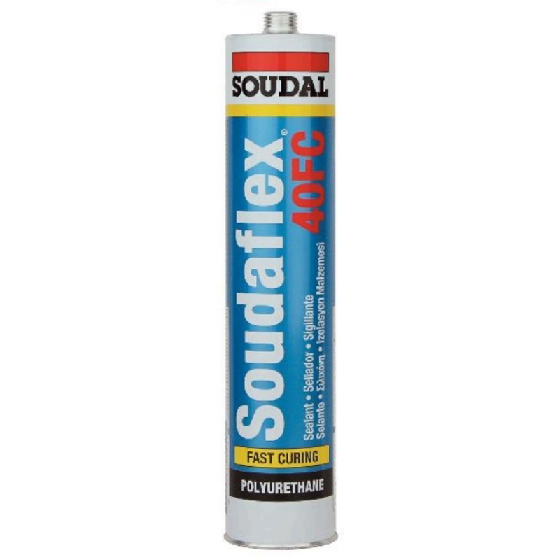 55720172 ΑΡΜΟΚΟΛΛΑ SOUDAL ΠΟΛΥΟΥΡΕΘΑΝΗΣ SOUDAFLEX 300ml 40FC ΜΑΥΡΗ - Image 1