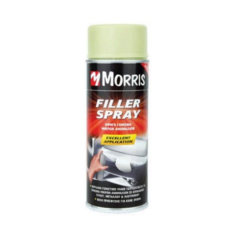 55733870 MORRIS SPRAY/ΣΠΡΕΙ FILLER ΣΤΟΚΟΣ ΓΕΜΙΣΤΙΚΟΣ 400ML 33870 - Image 1