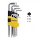 TORX ΣΕΤ ΜΕ ΤΡΥΠΑ ΜΑΚΡΙΑ, FF GROUP 9τμχ  (T10-15-20-25-27-30-40-45-50)