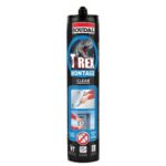 ΚΟΛΛΑ MONTAGE T-REX 100% TRANSPARENT, 310ml ΥΠΟΛΕΥΚΟ