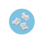 ΒΑΣΕΙΣ ΔΕΜΑΤΙΚΩΝ ΜΕ ΒΙΔΑ, BENMAN, 15X9.5mm ΜΕΧΡΙ 4.8Δ (100τμχ)