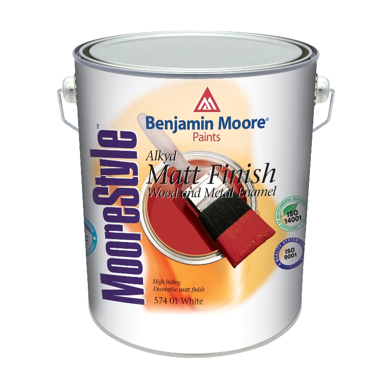 57401250 574 MooreStyle Wood & Metal Matt Finish /Αλκυδική Ριπολίνη Ματ Εσωτερικής Χρήσης 2,5 lt - Image 1