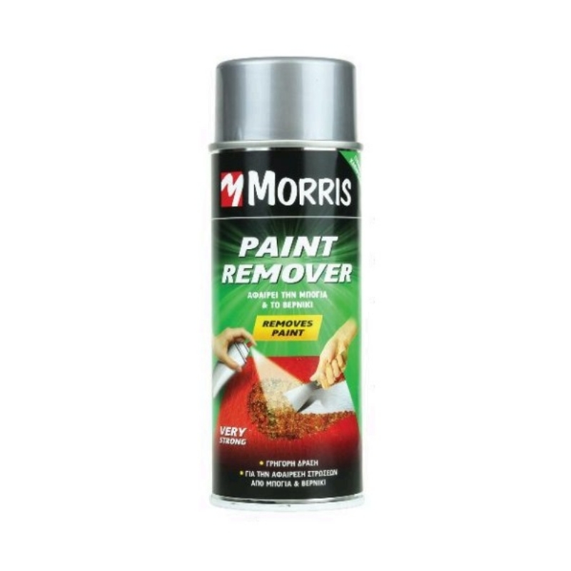 57734271 MORRIS PAINT REMOVER ΣΠΡΕΙ ΔΙΑΒΡΩΤΙΚΟ ΓΙΑ ΧΡΩΜΑΤΑ ΚΑΙ ΒΕΡΝΙΚΙΑ 400ML - 34271 - Image 1