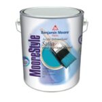 587 MooreStyle Acrylic Wood & Metal / Πολυουρεθάνική Ριπολίνη Νερού Σατινέ 750 ml