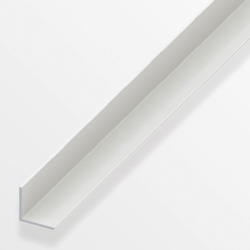 62716141 ΠΡΟΦΙΛ ΓΩΝ Pvc 2m 15*15*1 ΛΕΥΚΟ - Image 1