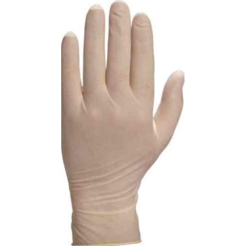 76003002 ΓΑΝΤΙΑ LATEX ΛΕΥΚΑ 100ΤΕΜ - Image 1