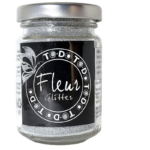 FLEUR GLITTER 90 GR SILVER