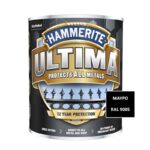 HAMMERITE ULTIMA SMOOTH BLACK 750 ML