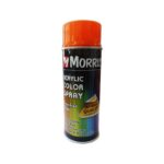 ΣΠΡΕΙ ΧΡΩΜΑΤΟΣ ΓΥΑΛΙΣΤΕΡΟ ΠΟΡΤΟΚΑΛΙ, MORRIS, 400ml - RAL 2004