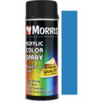 ΣΠΡΕΙ ΧΡΩΜΑΤΟΣ ΓΥΑΛΙΣΤΕΡΟ ΓΑΛΑΖΙΟ, MORRIS 400ml -RAL 5012