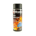 ΣΠΡΕΙ ΧΡΩΜΑΤΟΣ ΠΥΡΑΝΤΟΧΟ ΜΑΥΡΟ ΛΑΚΑ 400ml MORRIS 28547