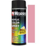 ΣΠΡΕΙ ΧΡΩΜΑΤΟΣ ΓΥΑΛΙΣΤΕΡΟ ΑΝΟΙΚΤΟ ΡΟΖ, MORRIS 400ml - RAL 3015
