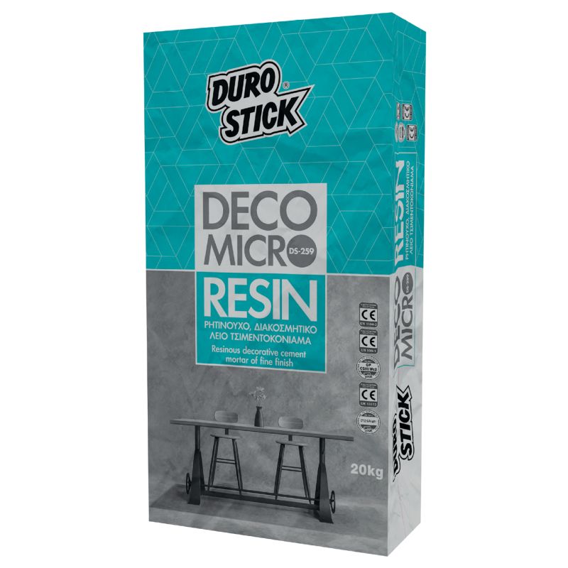 giomtovgrphoto1473 DS 259 DECO MICRO RESIN ΛΕΥΚΗ 20 kg - Image 1