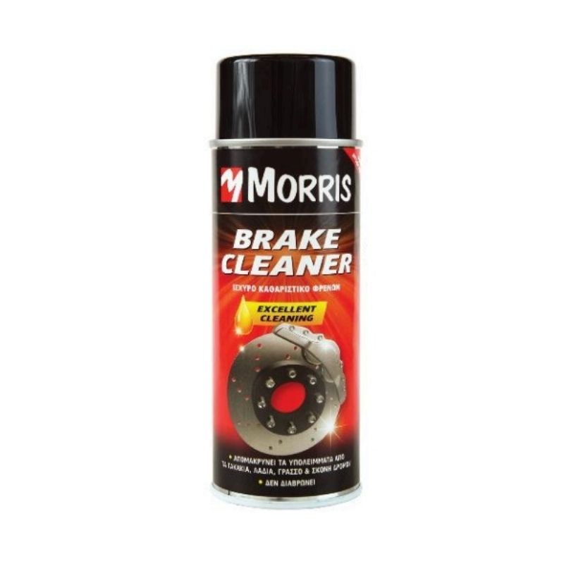 giomtovgrphoto1507 MORRIS SPRAY/ΣΠΡΈΙ BRAKE CLEANER ΚΑΘΑΡΙΣΤΙΚΌ ΦΡΈΝΩΝ 400ML 28573 - Image 1