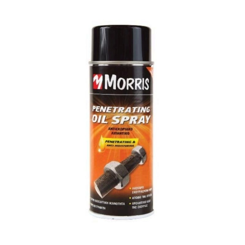 giomtovgrphoto1509 ΑΝΤΙΣΚΩΡΙΑΚΟ - ΛΙΠΑΝΤΙΚΟ ΣΠΡΕΙ MORRIS PENETRATING OIL 400ML 28570 - Image 1