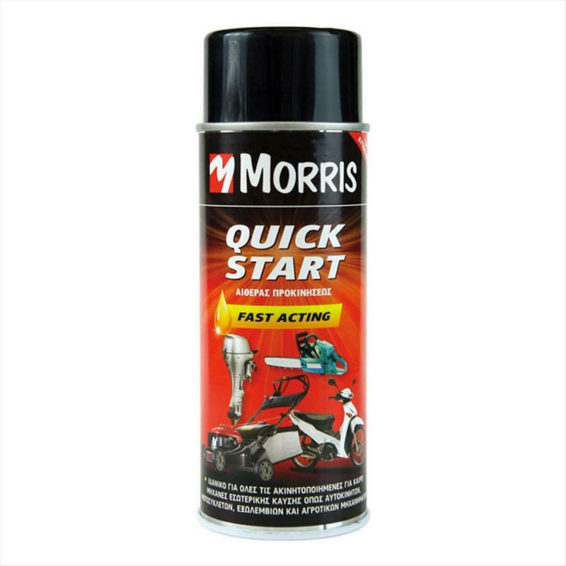 giomtovgrphoto1527 ΣΠΡΕΪ ΕΚΚΙΝΗΣΗΣ ΚΙΝΗΤΗΡΩΝ ΑΙΘΕΡΑΣ 400ML QUICK START MORRIS 28585 - Image 1