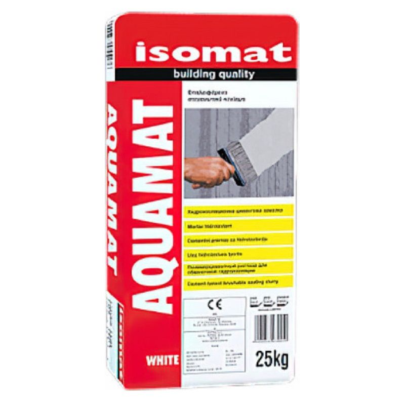 giomtovgrphoto1564 ISOMAT AQUAMAT ΓΚΡΙ ΕΠΑΛΕΙΦΟΜΕΝΟ ΣΤΕΓΑΝΩΤΙΚΟ ΚΟΝΙΑΜΑ 25Kg - Image 1