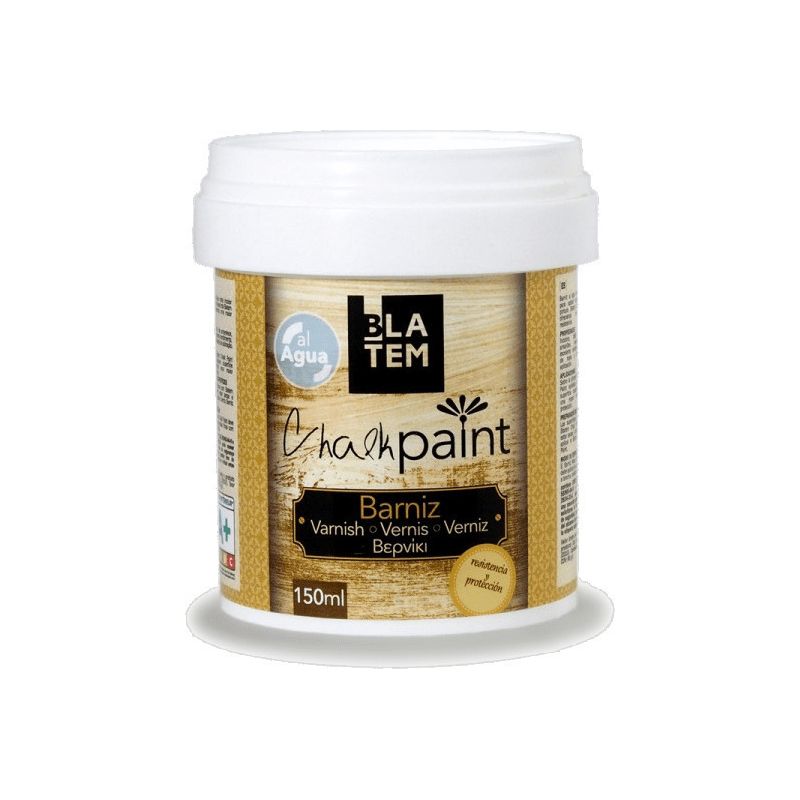 giomtovgrphoto1608 BLATEM CHALK PAINT BARNIZ ΒΕΡΝΙΚΙ ΜΑΤ 150ML - Image 1