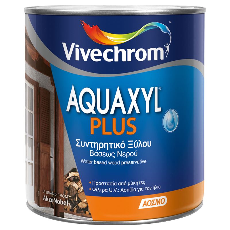giomtovgrphoto1658 ΣΥΝΤΗΡΗΤΙΚΟ ΕΜΠΟΤΙΣΜΟΥ ΞΥΛΟΥ VIVECHROM AQUAXYL PLUS ΕΓΧΡΩΜΟ ΜΑΤ 0,75LT 506 ΚΑΡΥΔΙΑ ΣΚΟΥΡΑ - Image 1