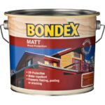 BONDEX ΒΕΡΝΙΚΙ ΕΜΠΟΤΙΣΜΟΥ WOOD PROTECTION 5L MATT NUT BROWN 731 ΝΟΥΑΖΕΤ