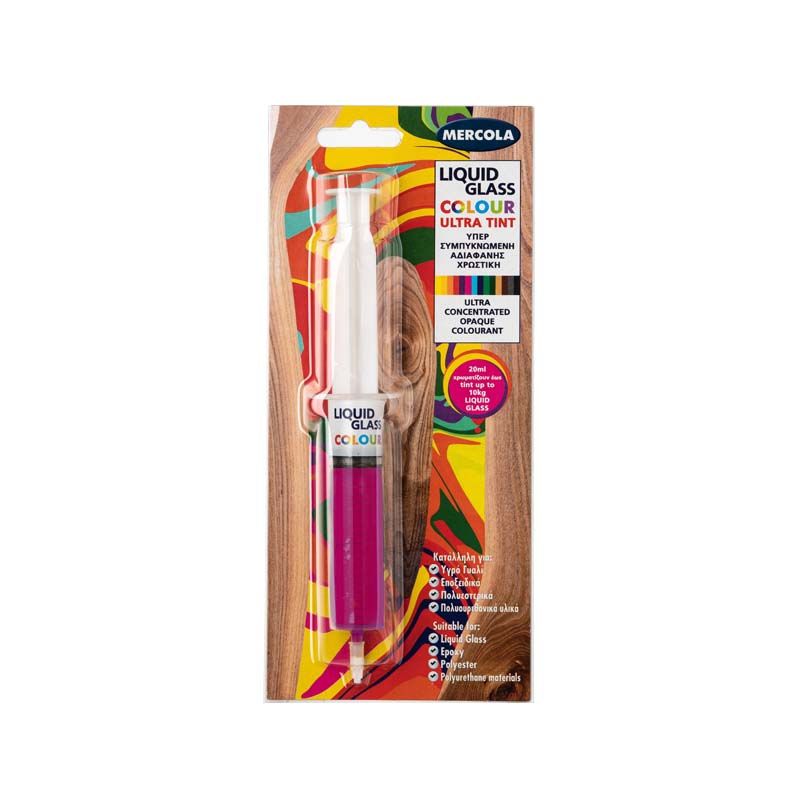 giomtovgrphoto2201 LIQUID GLASS COLOR ULTRA TINT 20ml ΜΑΤΖΕΝΤΑ - Image 1