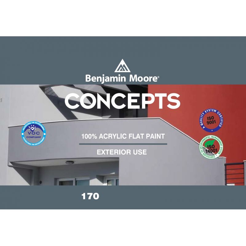 giomtovgrphoto236 170 CONCEPTS 100 % ΑΚΡΥΛΙΚΟ ΜΑΤ ΛΕΥΚΟ ΠΑΣΤΕΛ 10 lt - Image 1