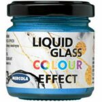 LIQUID GLASS COLOR ΠΕΡΛΕ ΜΠΛΕ ΠΑΣΤΑ 90ml