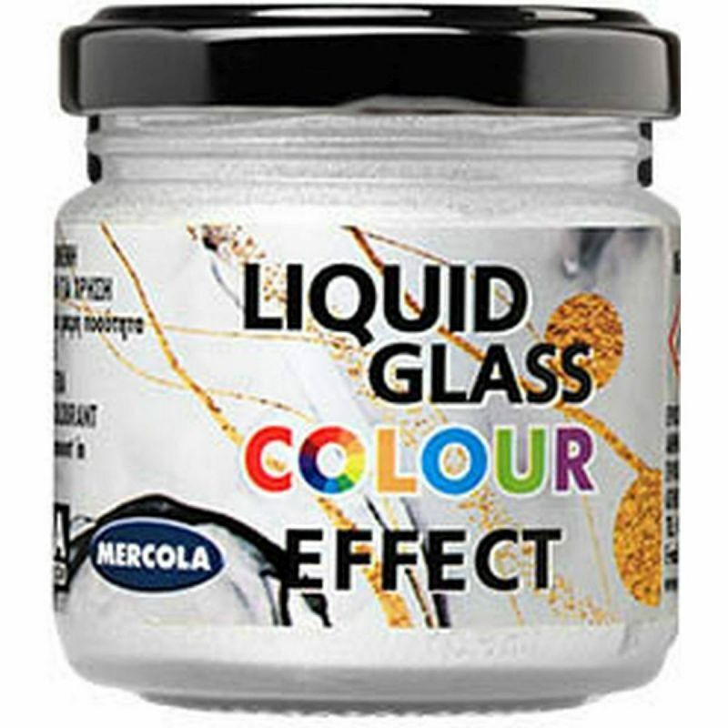 giomtovgrphoto2599 LIQUID GLASS COLOR ΠΕΡΛΑ ΛΕΥΚΗ ΣΚΟΝΗ 90ml - Image 1