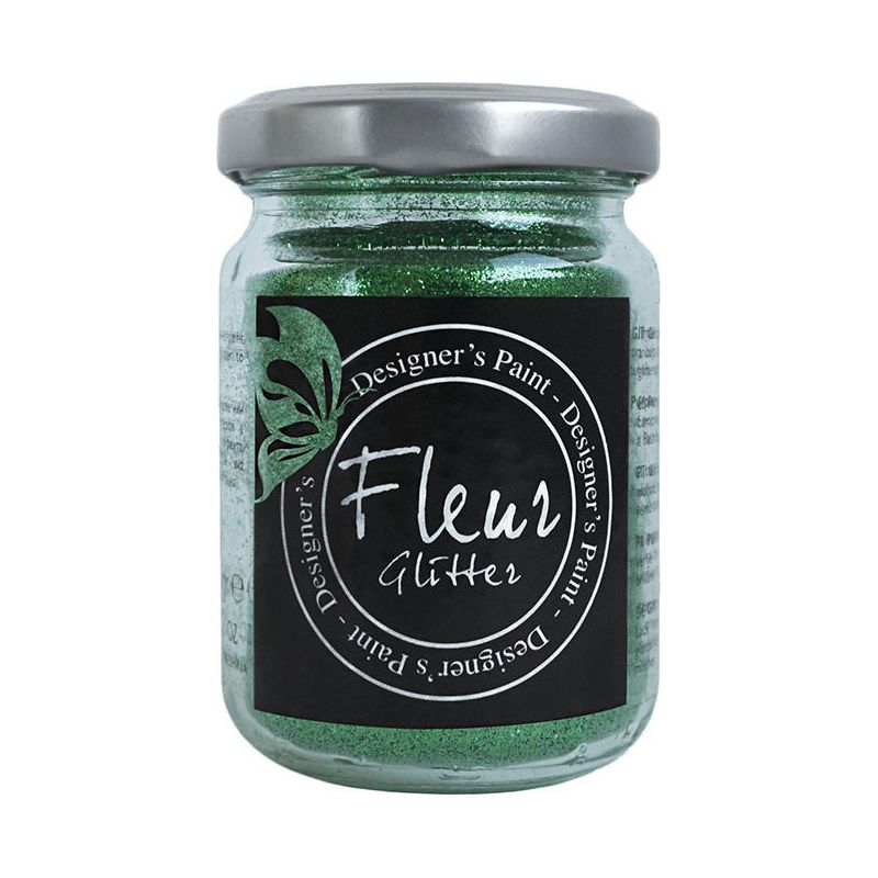 giomtovgrphoto2706 FLEUR GLITTER 90 GR JADE GREEN - Image 1