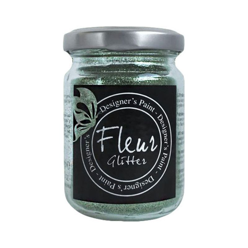 giomtovgrphoto2708 FLEUR GLITTER 90 GR SAGE GREEN - Image 1