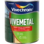VIVEMETAL ΜΑΥΡΟ SATIN  2,5 lit