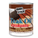 DUROSTICK TEAK OIL - ΔΙΑΦΑΝΟ ΛΑΔΙ ΣΥΝΤΗΡΗΣΗΣ ΚΑΙ ΠΡΟΣΤΑΣΙΑΣ ΞΥΛΟΥ 750ML