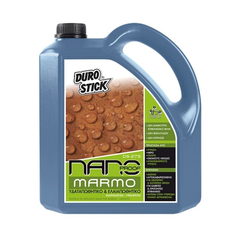 giomtovgrphoto3839 DUROSTICK ΑΔΙΑΒΡΟΧΟΠΟΙΗΤΙΚΟ ΜΑΡΜΑΡΩΝ NANO PROOF MARMO DS-275 750ML - Image 1