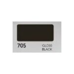 POLYGLOSS 715 SATIN BLACK A+B 750 ml - Image 2