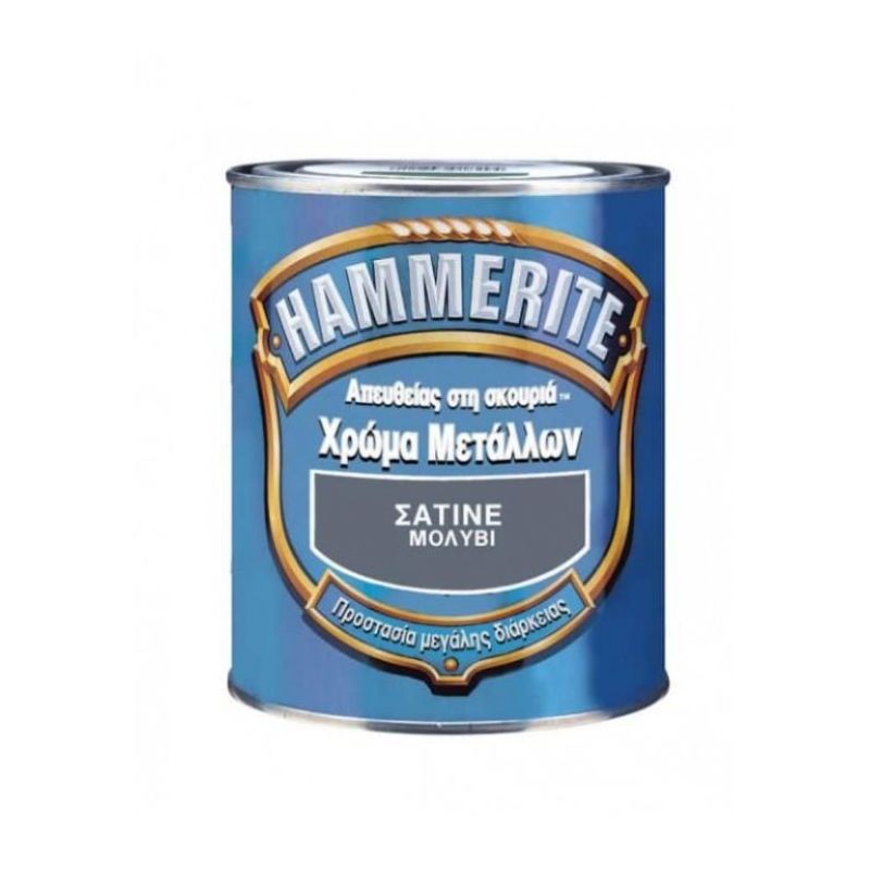 giomtovgrphoto4509 HAMMERITE SATIN DARK GREY 750 ML - Image 1